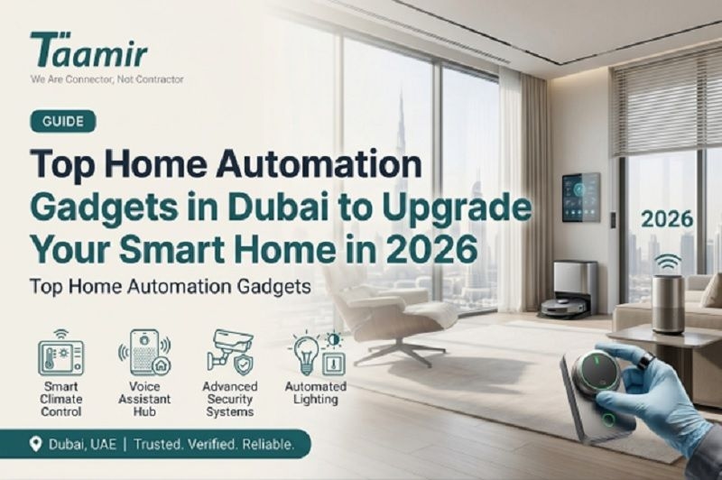 Top Home Automation Gadgets in Dubai to Upgrade Your Smart Home in 2026