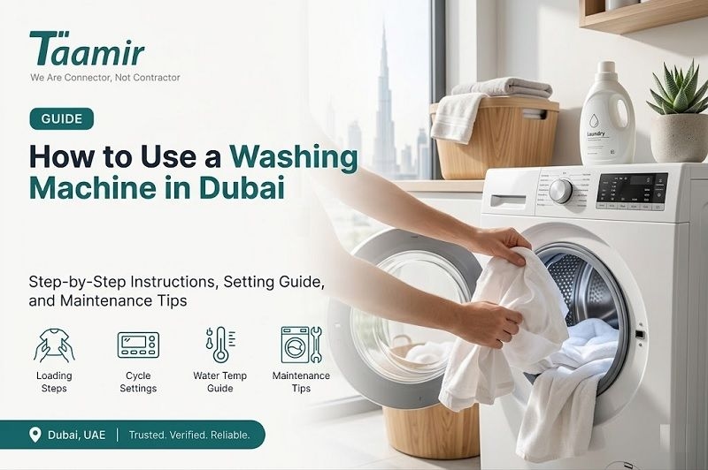 How to Use a Washing Machine in Dubai | Complete Washing Machine Guide