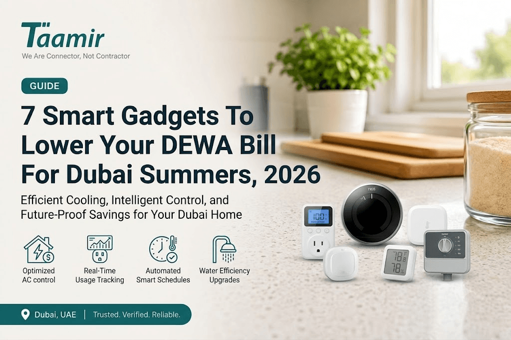 7 Smart Gadgets To Lower Your DEWA Bill For Dubai Summers, 2026
