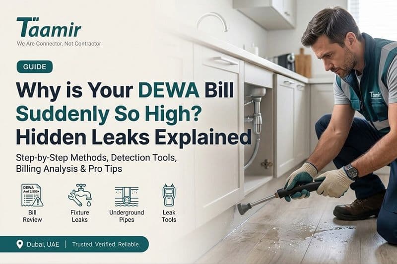 Why Is Your DEWA Bill Suddenly So High? Hidden Leaks Explained