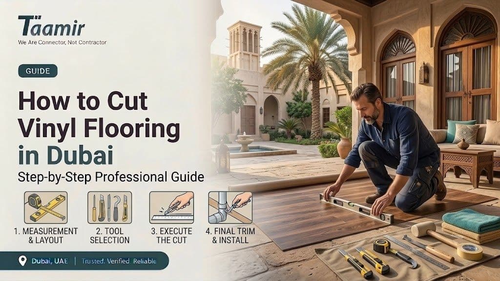 How to Cut Vinyl Flooring in Dubai: Step-by-Step Professional Guide