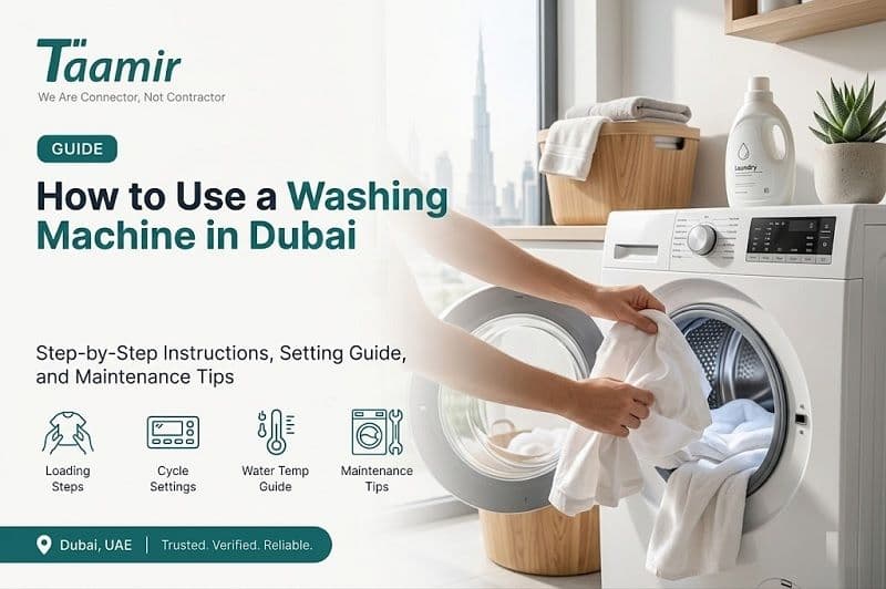 How to Use a Washing Machine in Dubai | Complete Washing Machine Guide