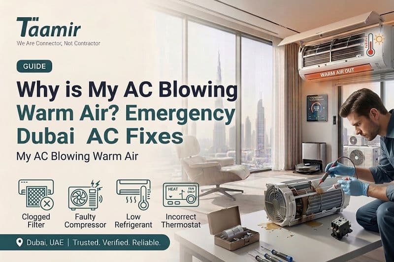 Why Is My AC Blowing Warm Air? Emergency Dubai AC Fixes