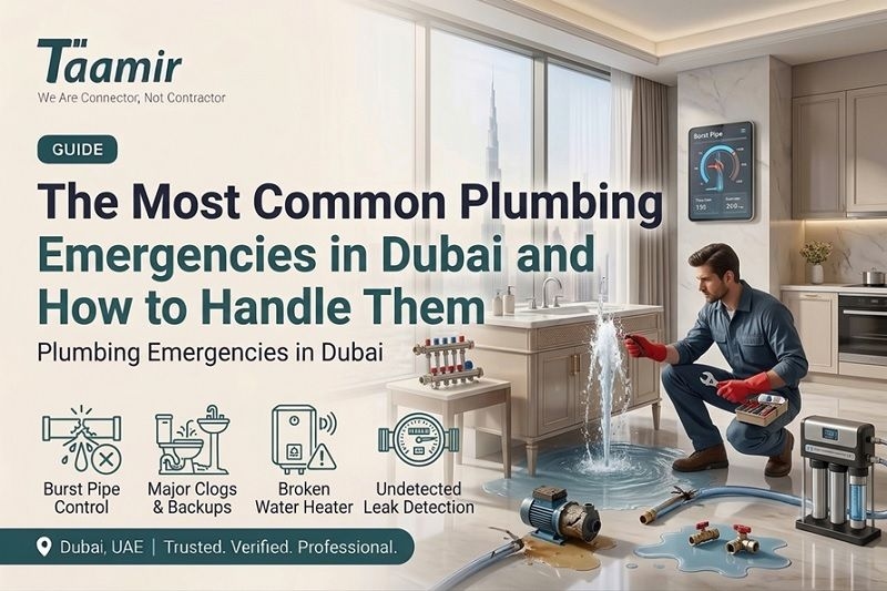 The Most Common Plumbing Emergencies in Dubai and How to Handle Them