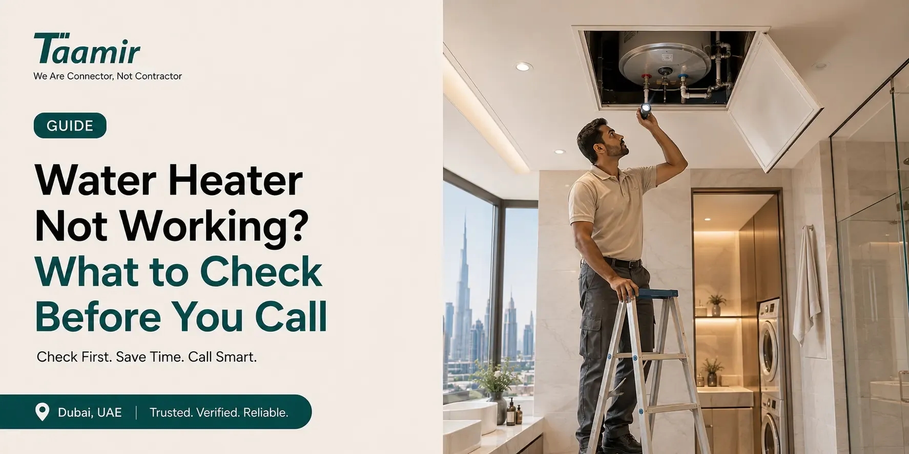 Water Heater Not Working? What to Check Before You Call