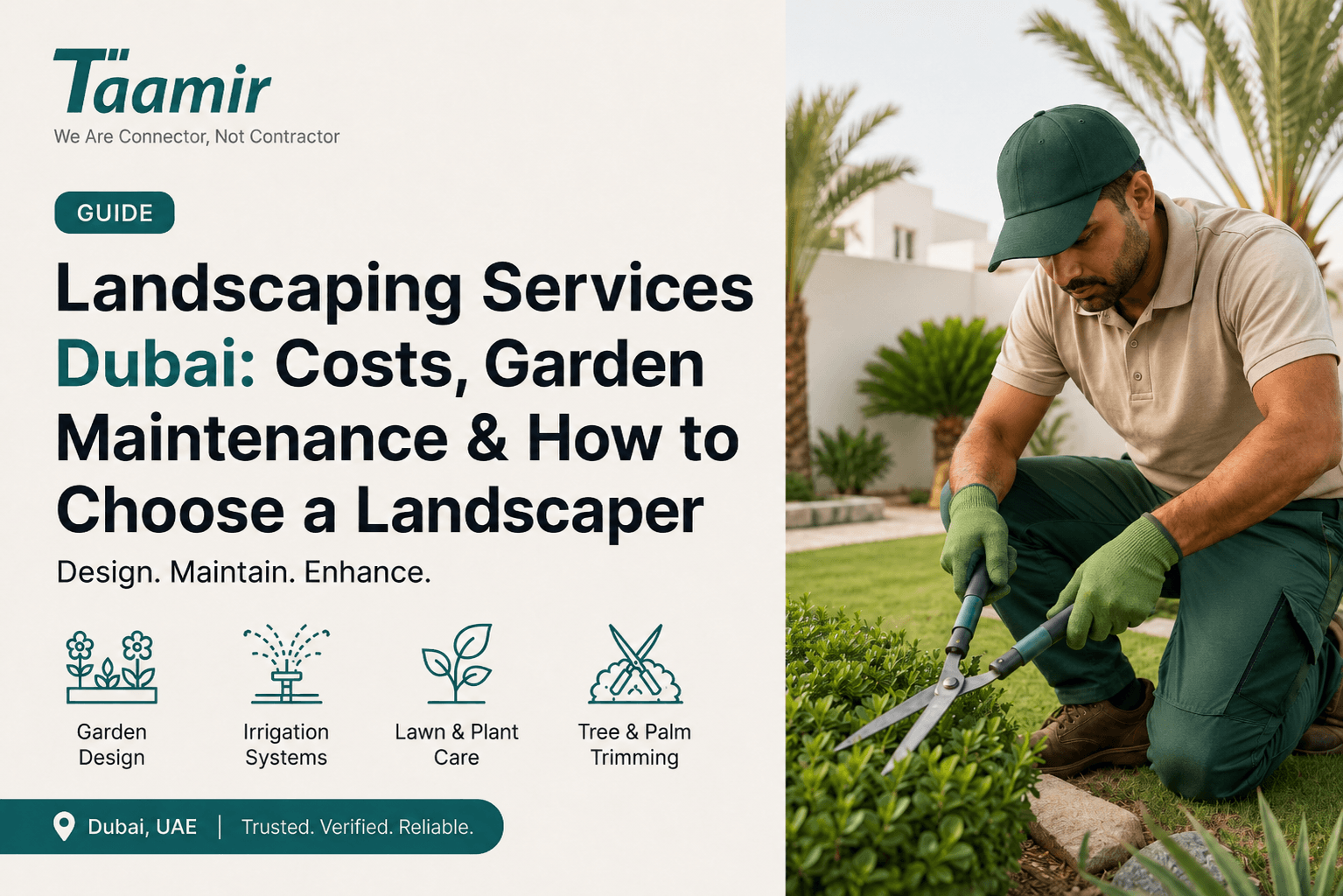 Landscaping Services Dubai: Costs & Landscapers