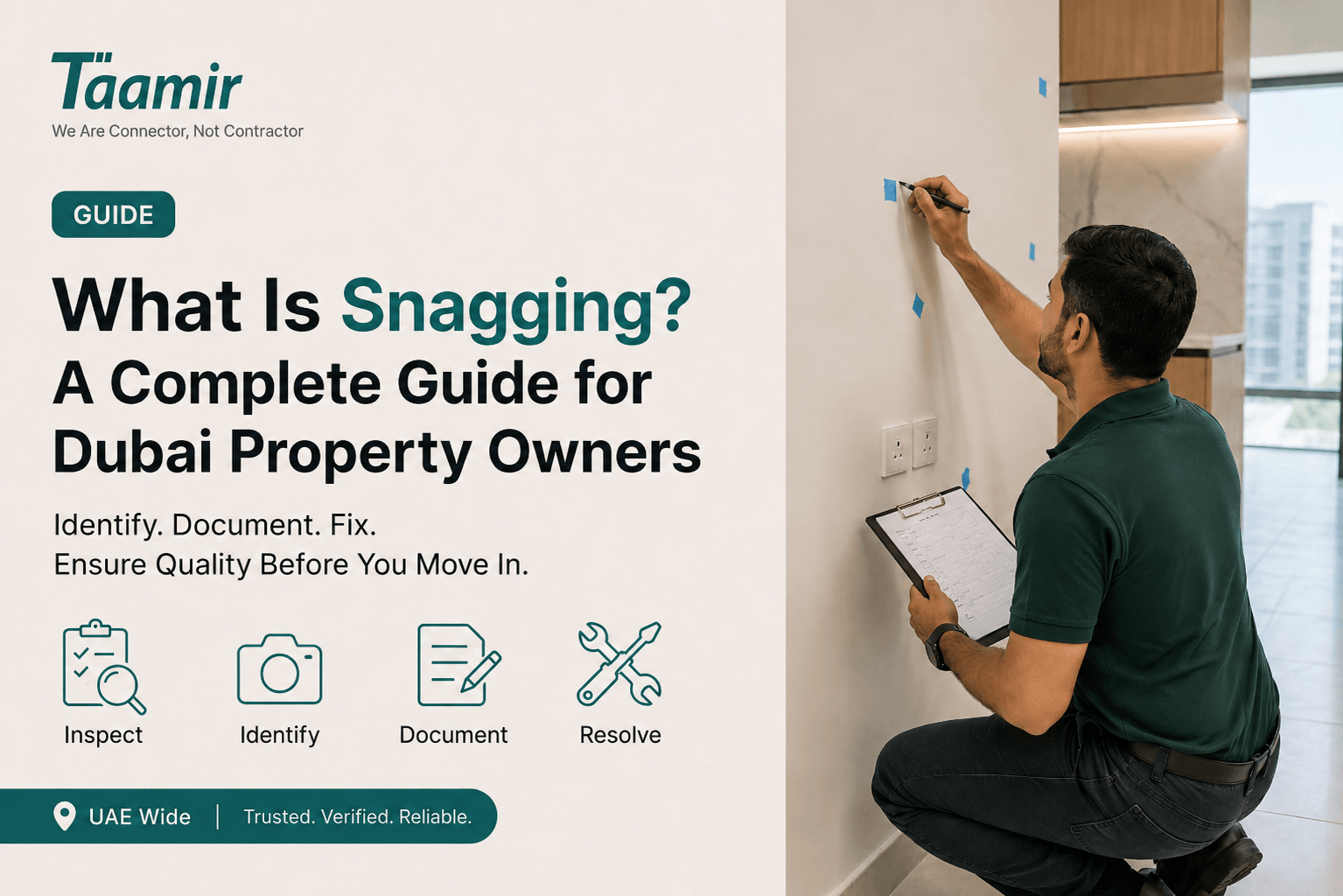 What Is Snagging? A Dubai Homeowner's Guide (2026)