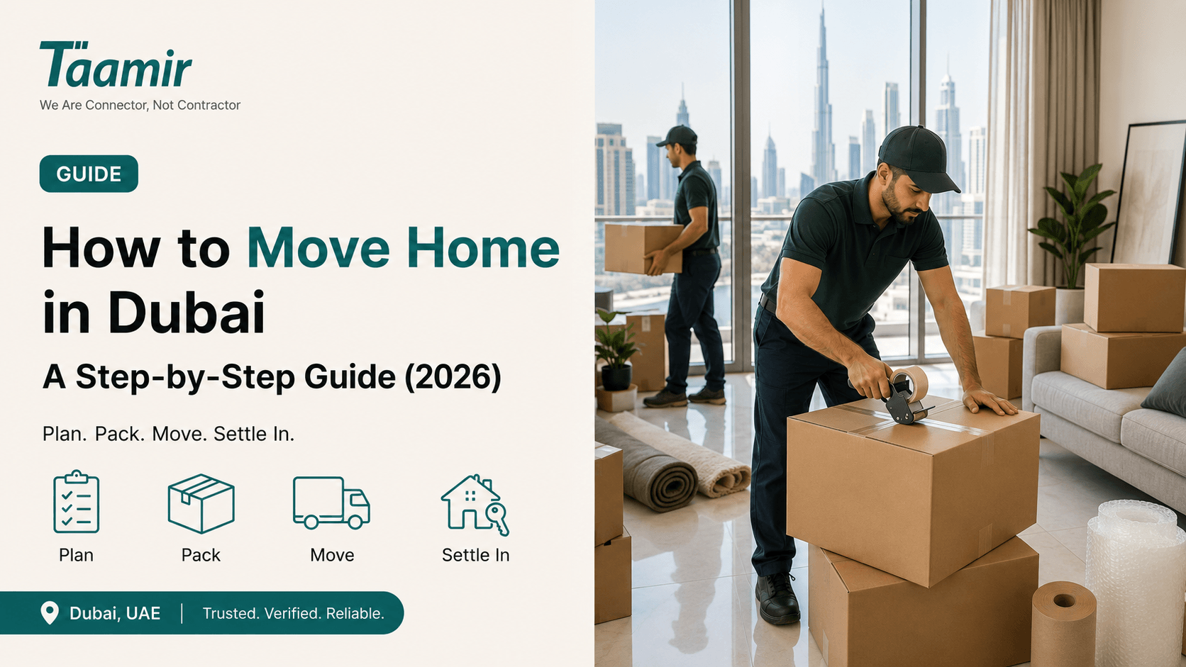 How to Move Home in Dubai: A Step-by-Step Guide (2026)