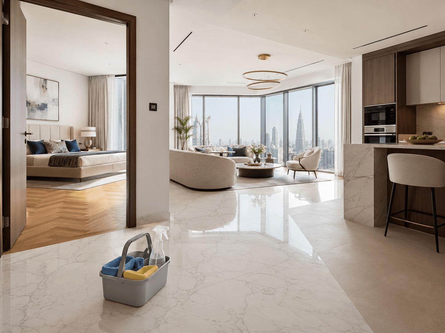 How to Clean Every Type of Flooring in Your Dubai Home