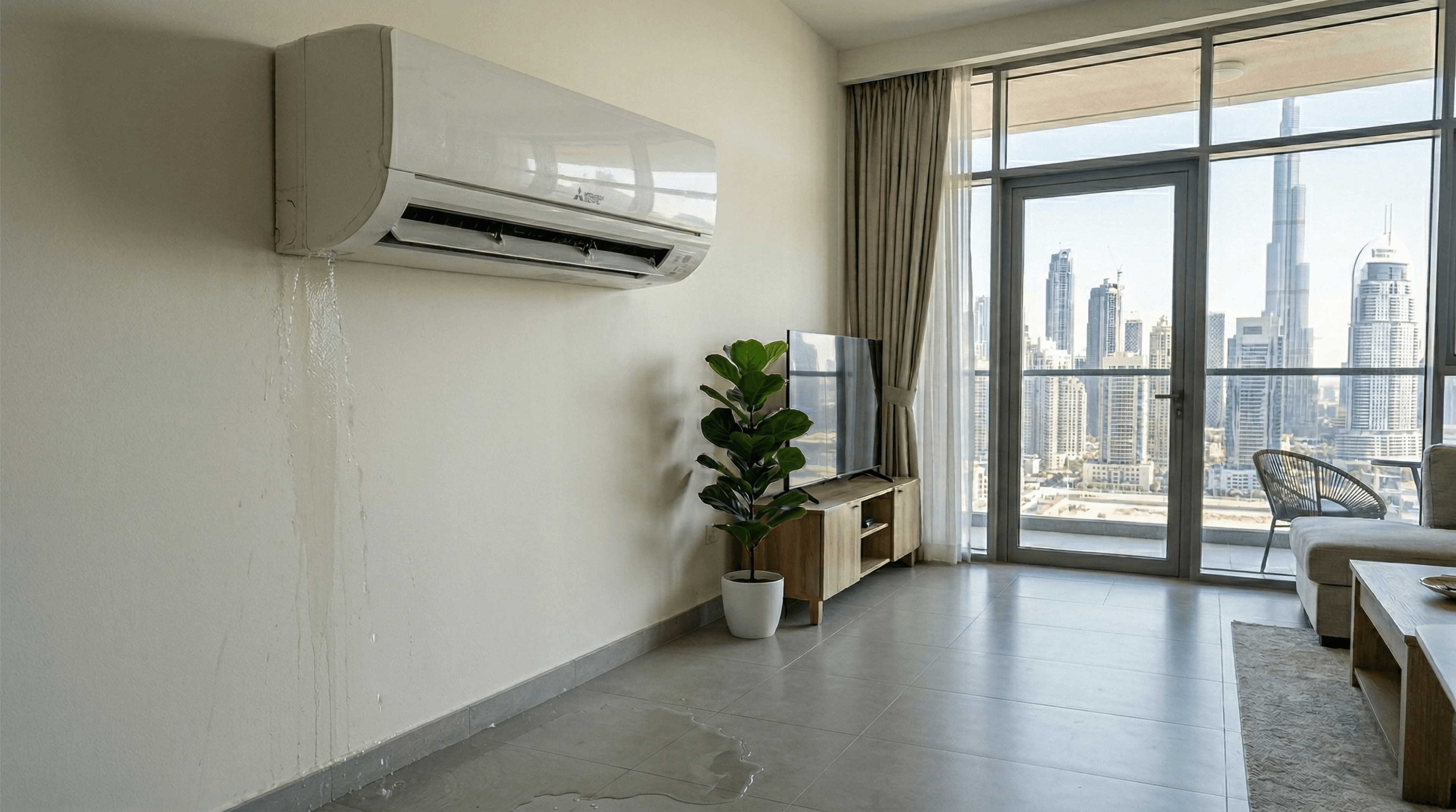 AC Leaking Water in Dubai: Causes, Fixes & When to Call a Professional