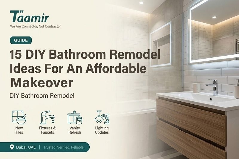 15 DIY Bathroom Remodel Ideas For An Affordable Makeover
