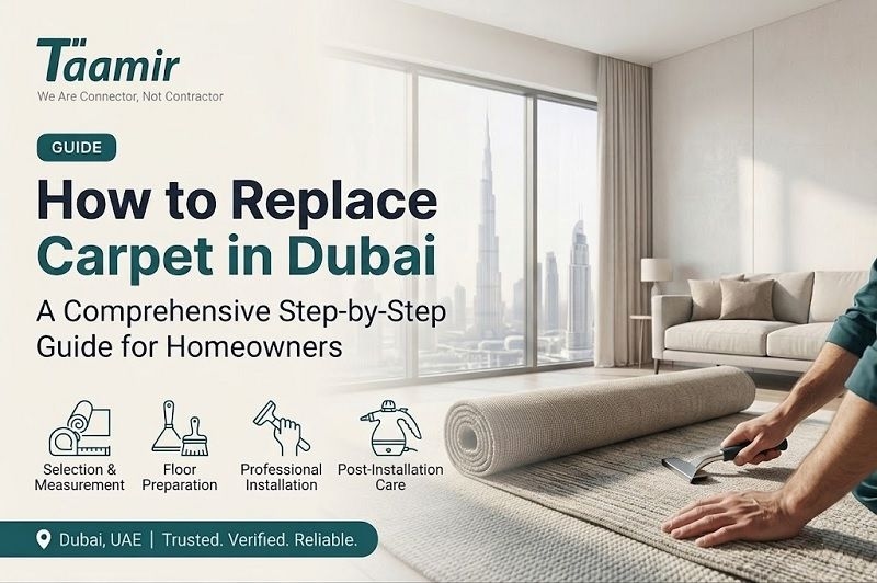 How to Replace Carpet in Dubai: A Complete DIY Guide