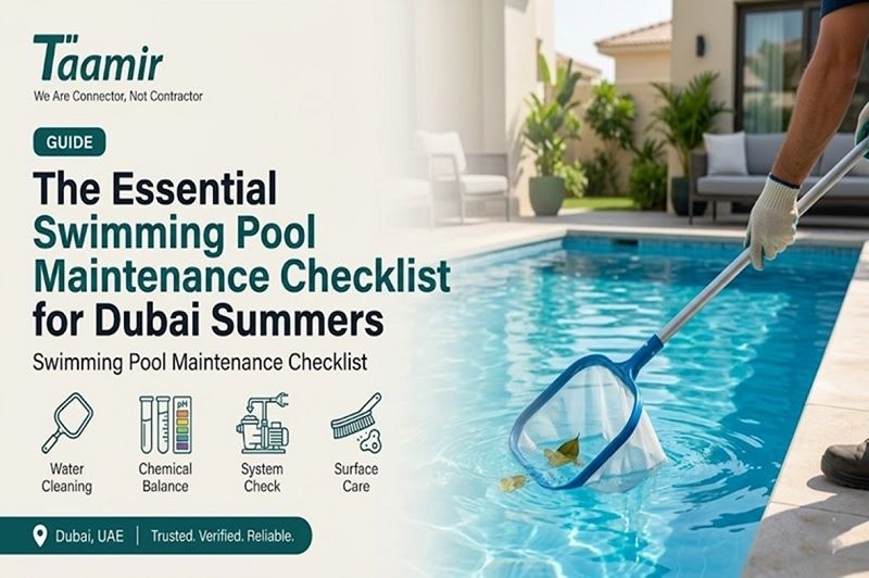 The Essential Swimming Pool Maintenance Checklist for Dubai Summers