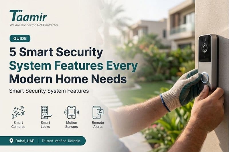 5 Smart Security System Features Every Modern Home Needs