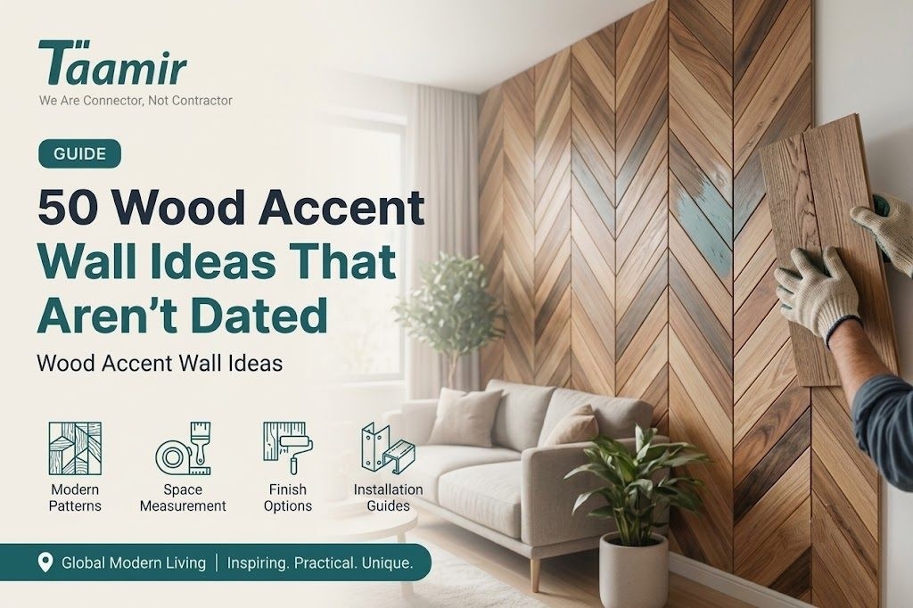 50 Wood Accent Wall Ideas in Dubai That Aren’t Dated